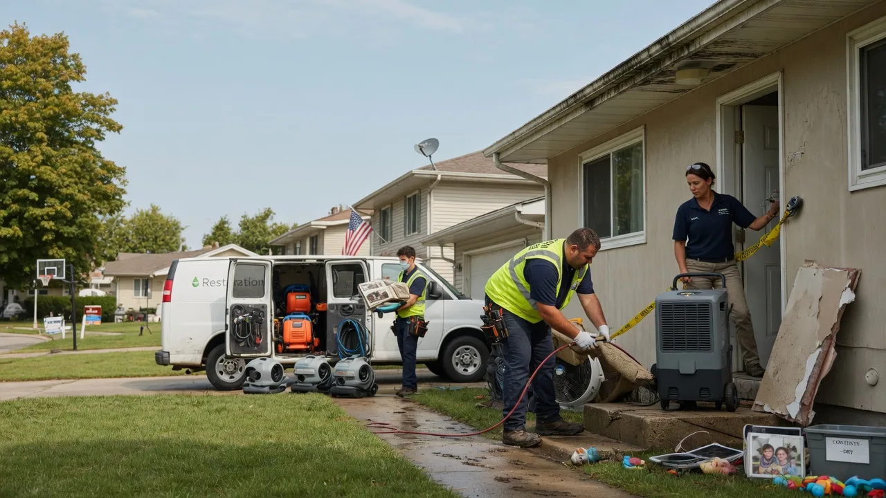 Water Damage Restoration in Wheeler, WI near me